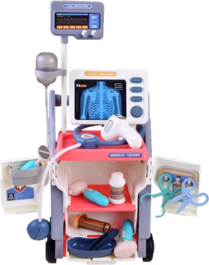 Cabinet médical mobile pour enfants