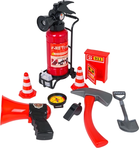 Accessoires riches pour l’action de pompier