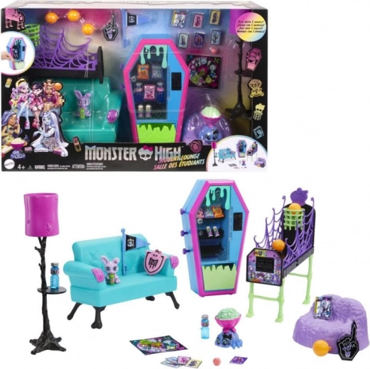 Salon Monster High pour étudiants - ensemble de jeu