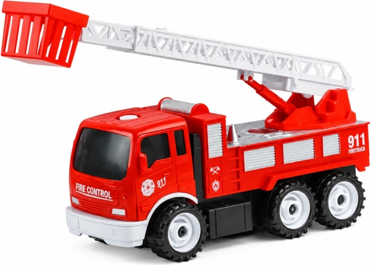 Échelle extensible avec nacelle de sauvetage