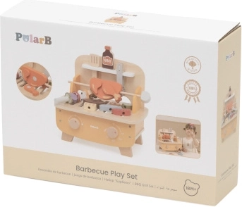 Gril pour enfants en bois PolarB, mon premier barbecue