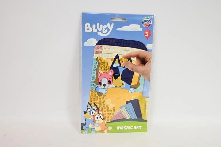 Bluey mosaïque créative A5 avec autocollants en mousse