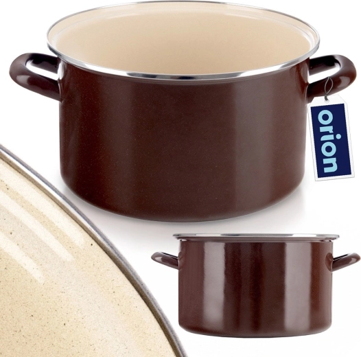 Émail résistant et bord inox