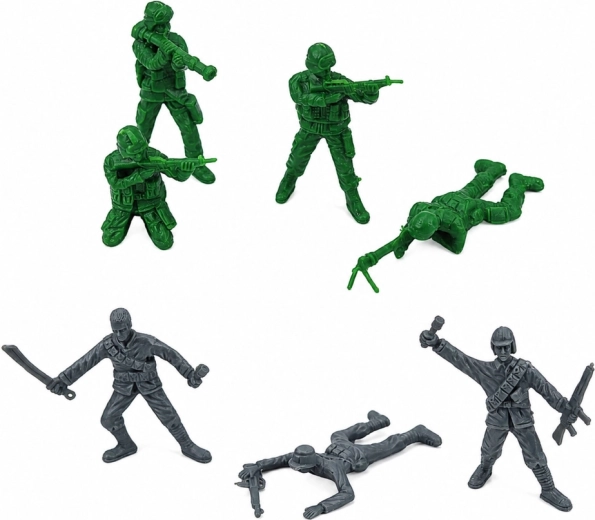 Figurines de soldats pour des scénarios réalistes