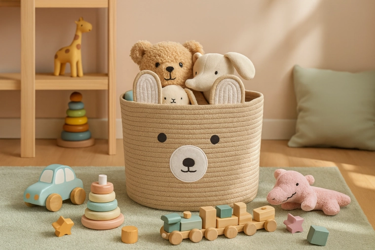 Organisation pratique des jouets et accessoires