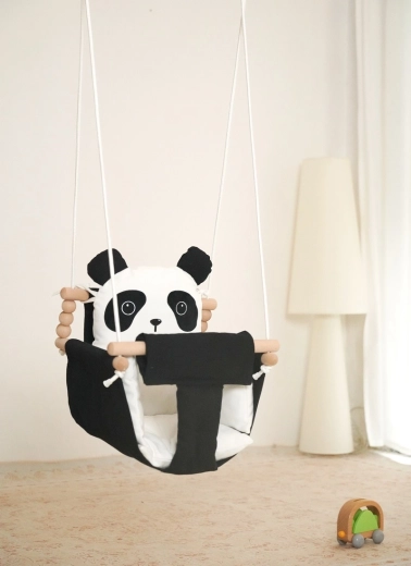 Design panda ludique pour la chambre d’enfant