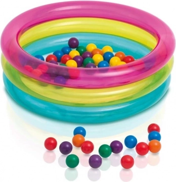 Piscine à balles gonflable sèche INTEX