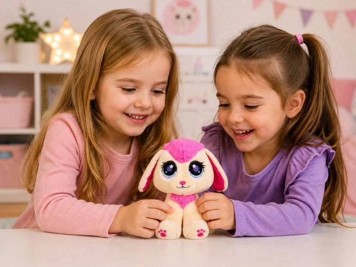 Peluche douce pour les câlins et le jeu