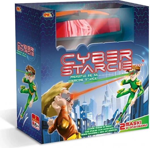 Jeu laser interactif Cyberstarcie pour 2 joueurs
