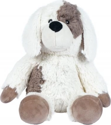 chien en peluche chauffant pour micro-ondes STEPPOS
