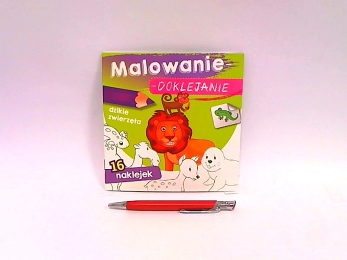 Coloriage et autocollants – animaux sauvages
