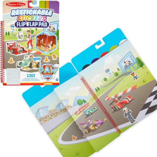 Melissa & Doug Pat’ Patrouille livre créatif avec autocollants réutilisables 130 pcs