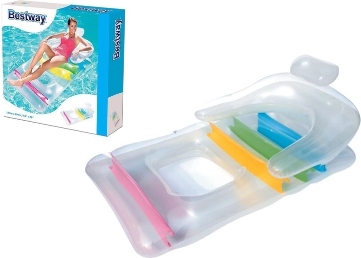 Matelas gonflable et fauteuil de piscine 165 × 89 cm BESTWAY