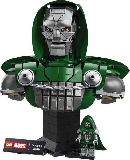 Buste emblématique de Docteur Doom
