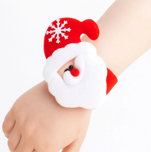 Bracelet de Noël et accessoire pour chignon Saint Nicolas