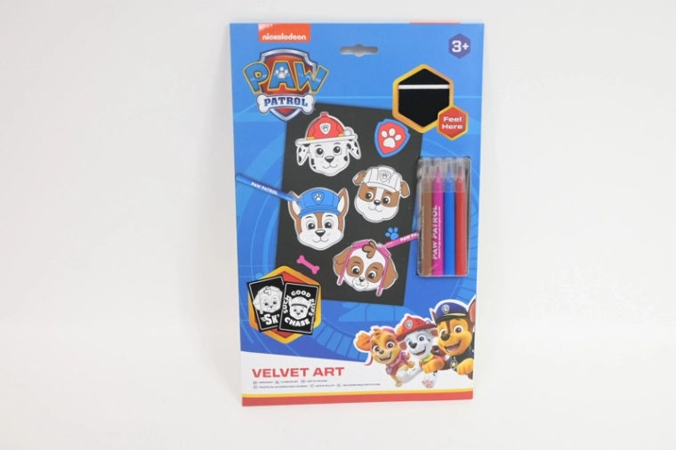 Coffret artistique Pat’ Patrouille avec feutres et coloriages