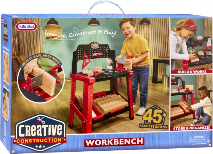 Établi pour enfants Creative Construction avec outils