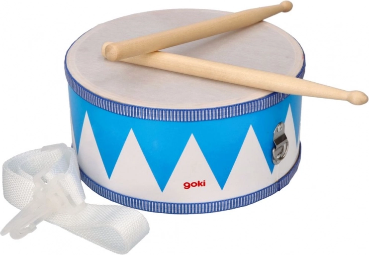 Tambour pour enfants avec baguettes Goki