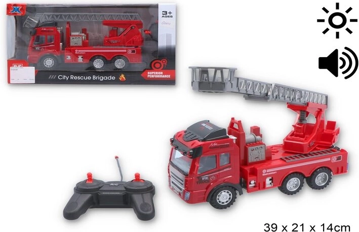 Camion de pompiers radiocommandé - 1 pièce
