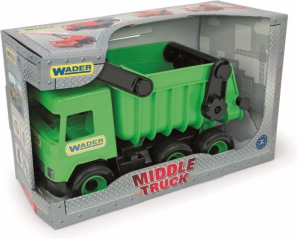Camion-benne vert WADER Middle Truck