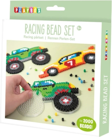 Playbox perles à repasser – set voitures 2000 pièces