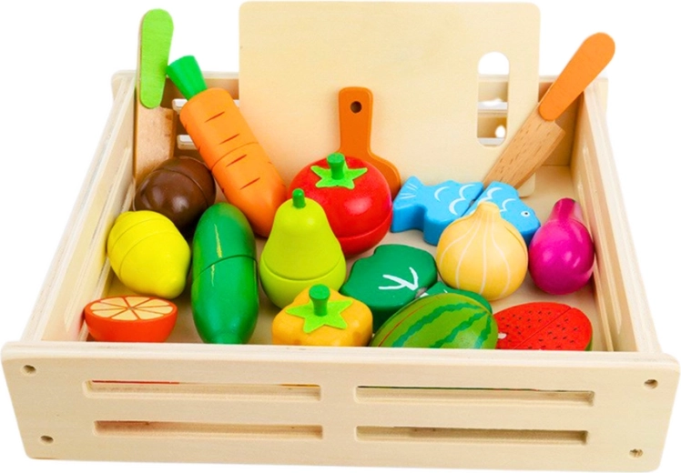 Cagette en bois pratique pour le rangement