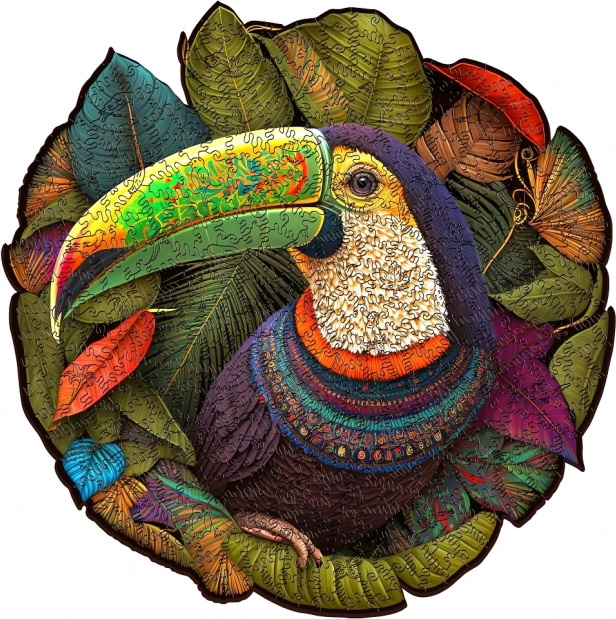 Puzzle en bois Toucan par EscapeWelt