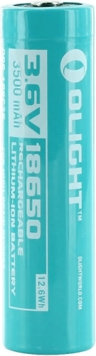 Batterie rechargeable OLIGHT 18650 3500 mAh pour Warrior Mini 2, Perun et Baton Pro