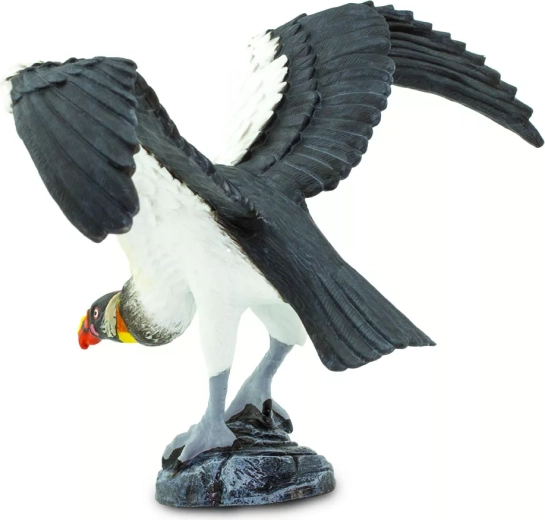 Pose dynamique avec les ailes déployées