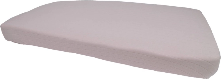 Drap-housse uni Lodger Slumber pour berceau 40 × 80 cm powder