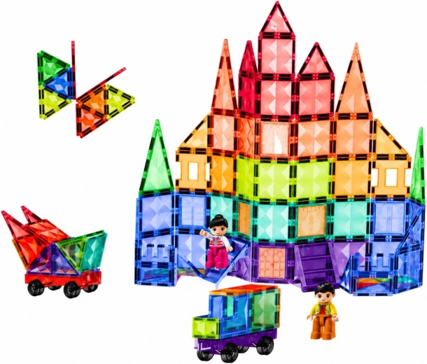 Construction de véhicules et jeu avec des figurines
