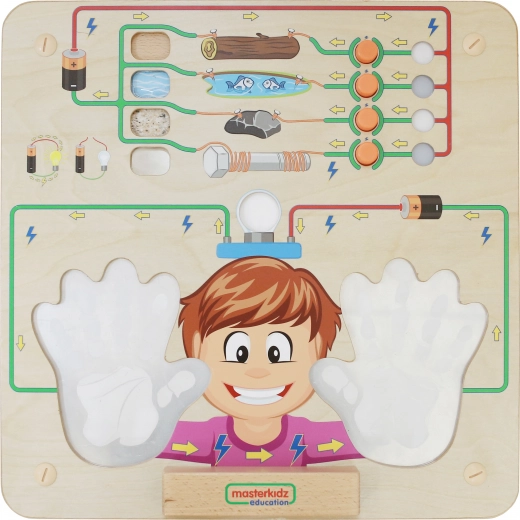 Masterkidz tableau pour expérimenter la conductivité