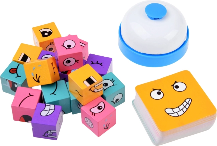 Assembler des visages selon les cartes Défi