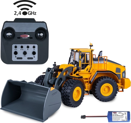 Chargeuse sur pneus RC Volvo L260H en métal 1:14, 2,4 GHz