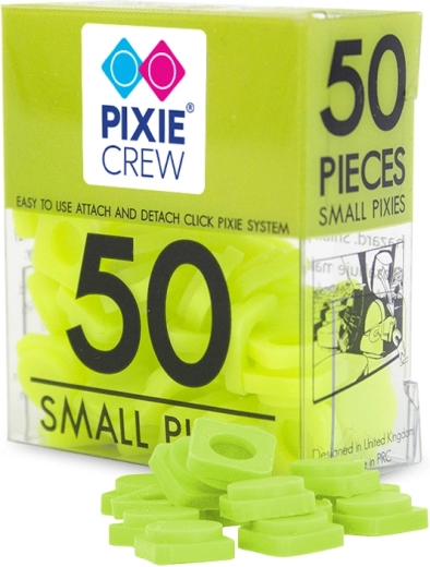 Pixie Crew petits pixels en silicone vert néon (env. 50 pcs)