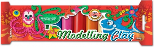 Pâte à modeler 10 couleurs KOH-I-NOOR