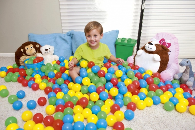 Couleurs vives pour le jeu sensoriel