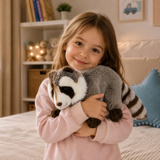 Peluche toute douce pour les câlins et le jeu