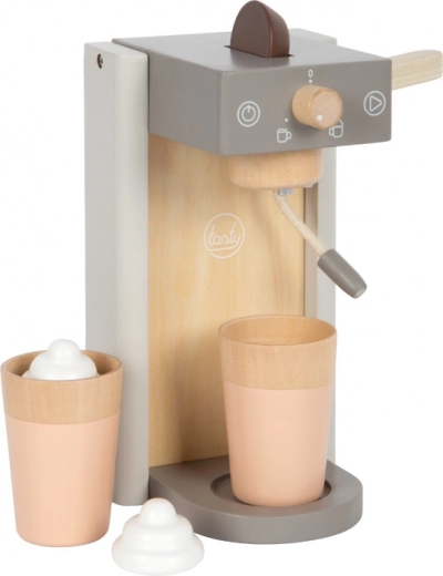 Small Foot cafetière en bois avec accessoires Tasty gris