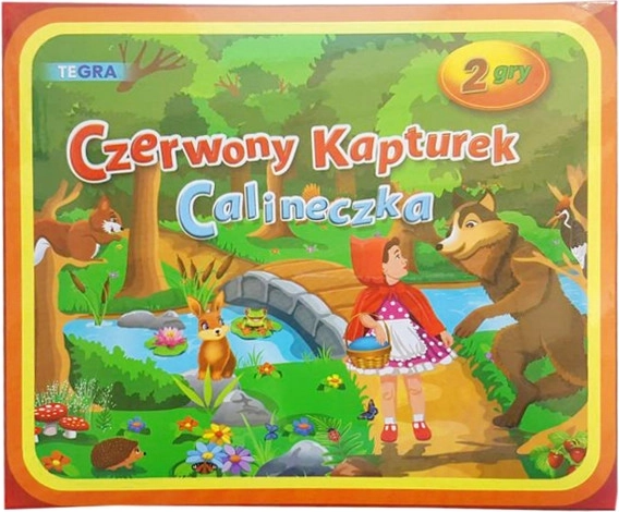 Jeu de société familial Le Petit Chaperon rouge et Poucette