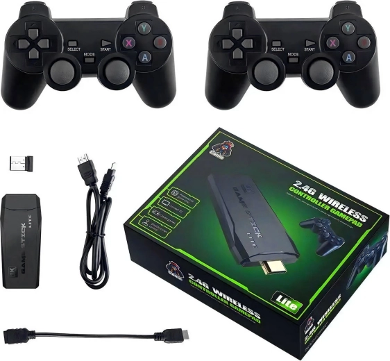 RENEW FORCE console de jeu rétro pour TV avec deux manettes