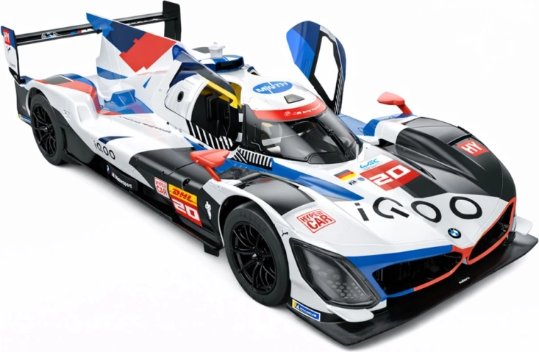 Commande fluide 2,4 GHz et plage de mouvement complète