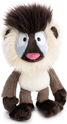 Singe en peluche tout doux au visage expressif