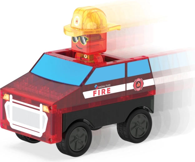 Camion de pompier à rétrofriction pour une action immédiate