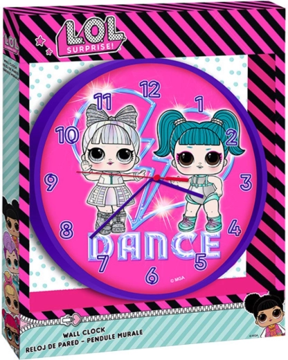 Horloge murale pour enfant LOL Surprise