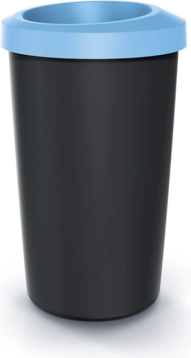 Poubelle Compacta R Drop 45 l sans couvercle, bleu clair