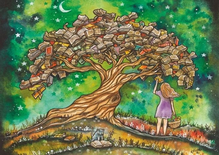 Puzzle Livre d’histoires 1000 pièces