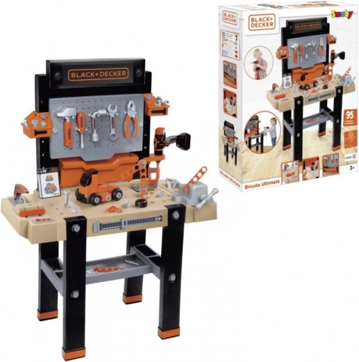 Bureau de travail pour enfants Black+Decker Bricolo Ultimate