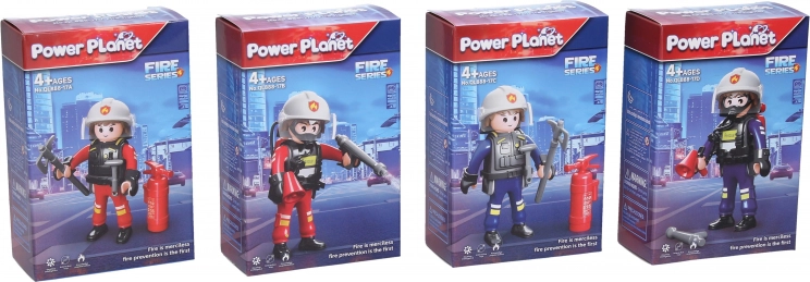 Figurine Pompier Jeu de Construction