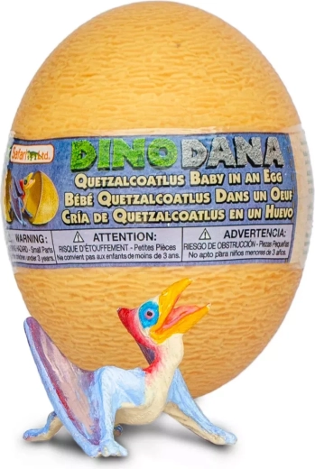 Safari Ltd. figurine de bébé Quetzalcoatlus avec œuf en réalité augmentée